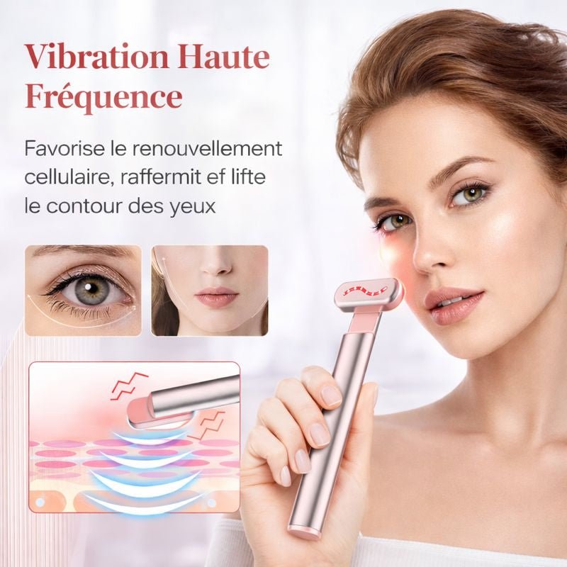 Effet lifté visible après utilisation du stylo NovaSkinLab 4-en-1